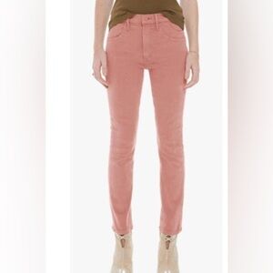 Mother Stash Mid Rise Dazzler Ankle Jean In Desert Sand Size 29